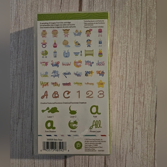 Baby  Steps Cricut Die Cut - Picture 4 of 5